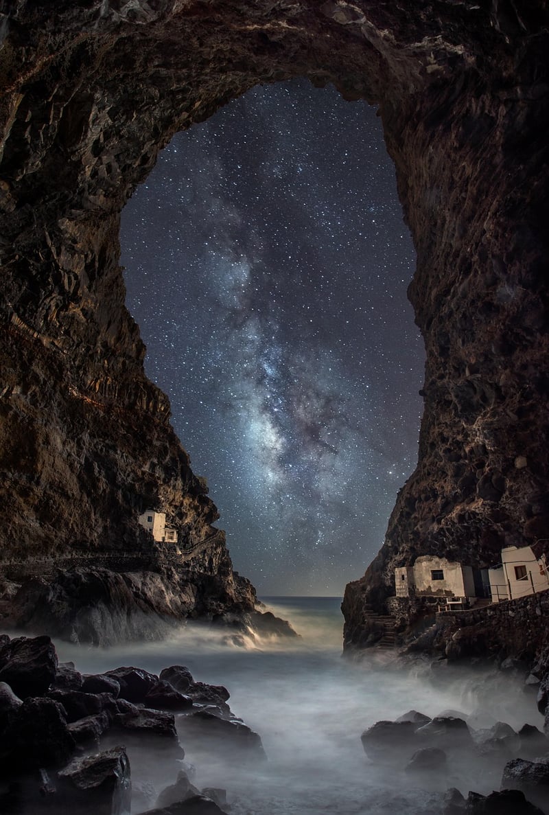 Mystical Cave Landscape
